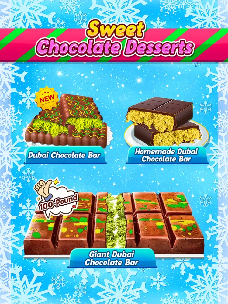 Sweet Chocolate Bar Desserts Screenshots
