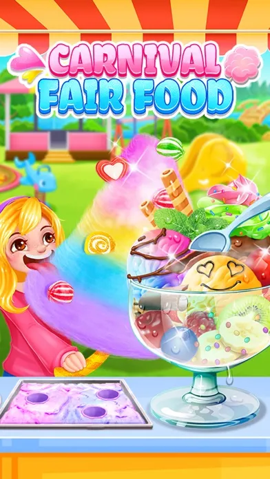 Ảnh chụp màn hình của Carnival Cotton Candy Desserts