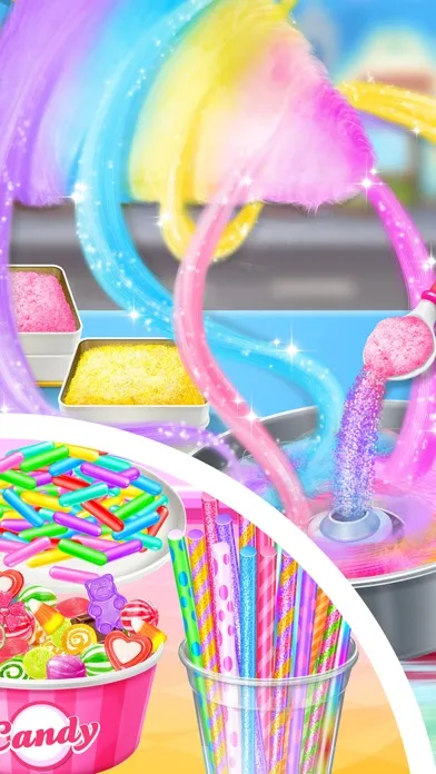 Ảnh chụp màn hình của Carnival Cotton Candy Desserts