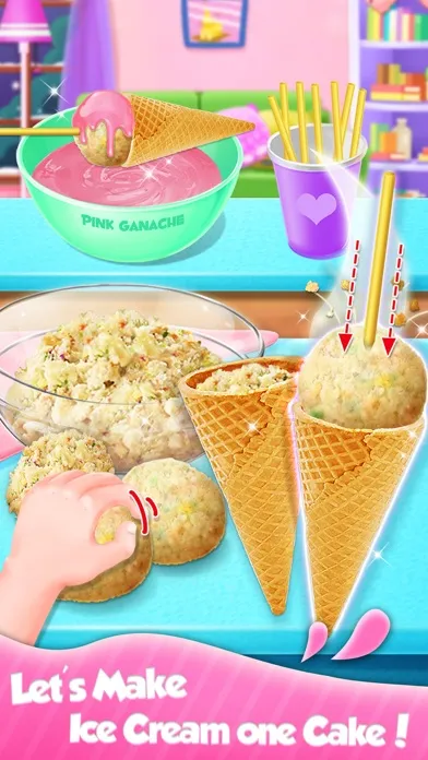 Скриншоты Ice Cream Cone Cake Maker