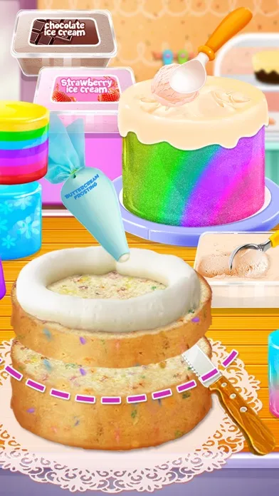 Ice Cream Desserts Party Screenshots