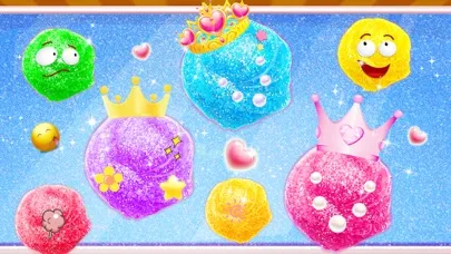 Captures d'écran de Princess Makeup Slime