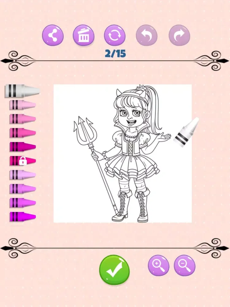 Capturas de tela do Color-Me: Princess Jojo Siwa iPad 