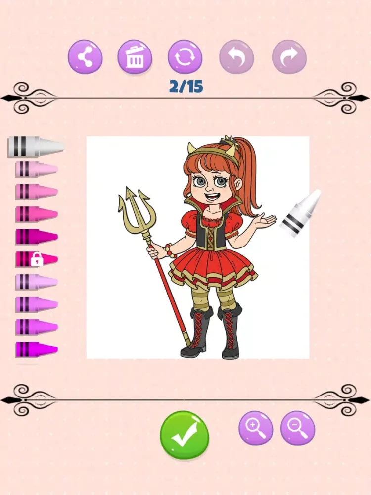 Capturas de tela do Color-Me: Princess Jojo Siwa iPad 