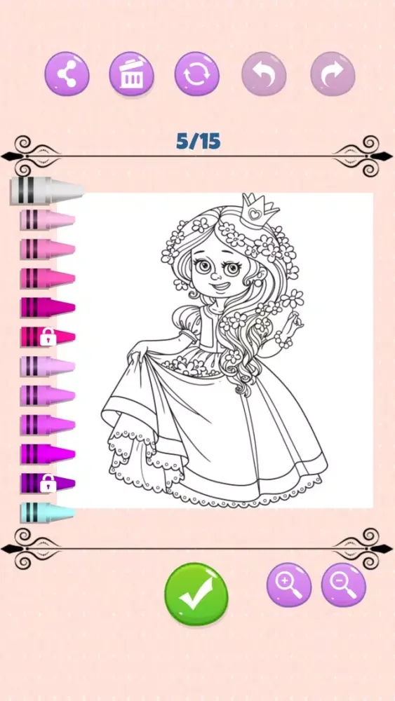 Capturas de tela do Color-Me: Princess Jojo Siwa