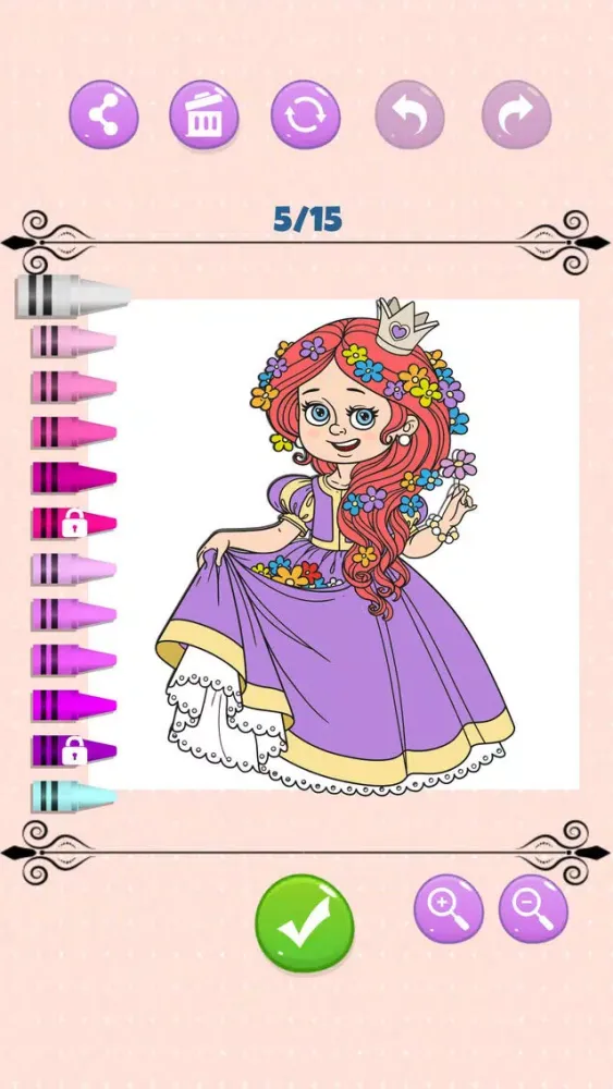 Capturas de tela do Color-Me: Princess Jojo Siwa