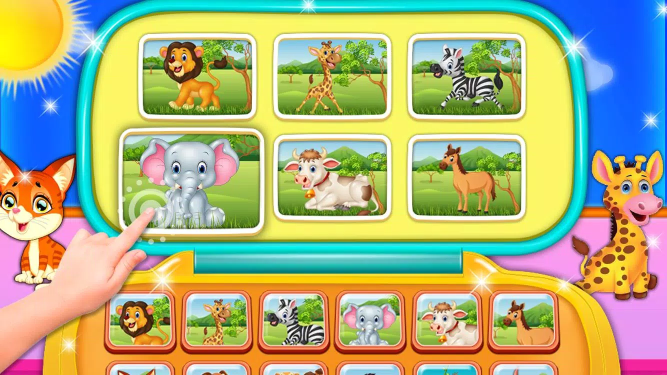 Alphabet Laptop - Educational Screenshots