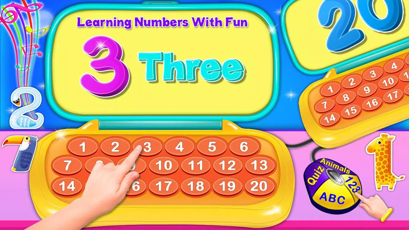 Alphabet Laptop - Educational Screenshots