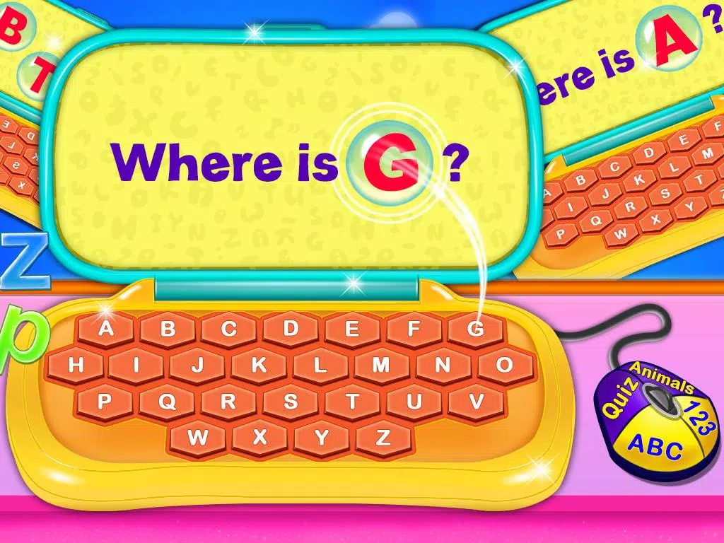 Alphabet Laptop - Educational Screenshots