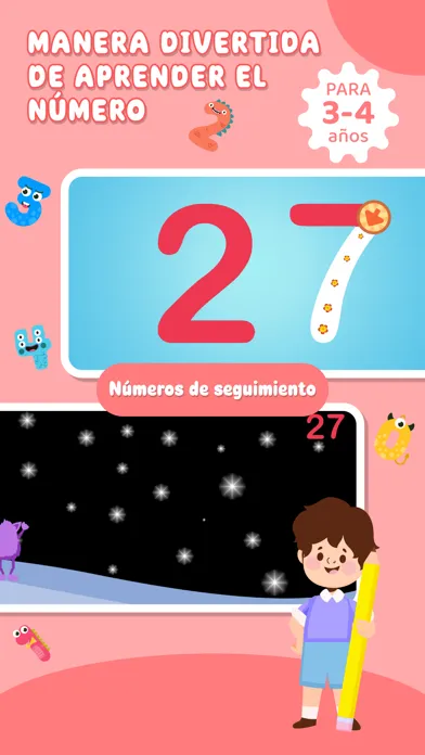 Capturas de pantalla de ABCKidsTV-Spanish Tracing Fun