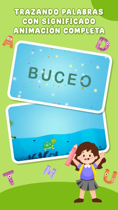 Capturas de pantalla de ABCKidsTV-Spanish Tracing Fun