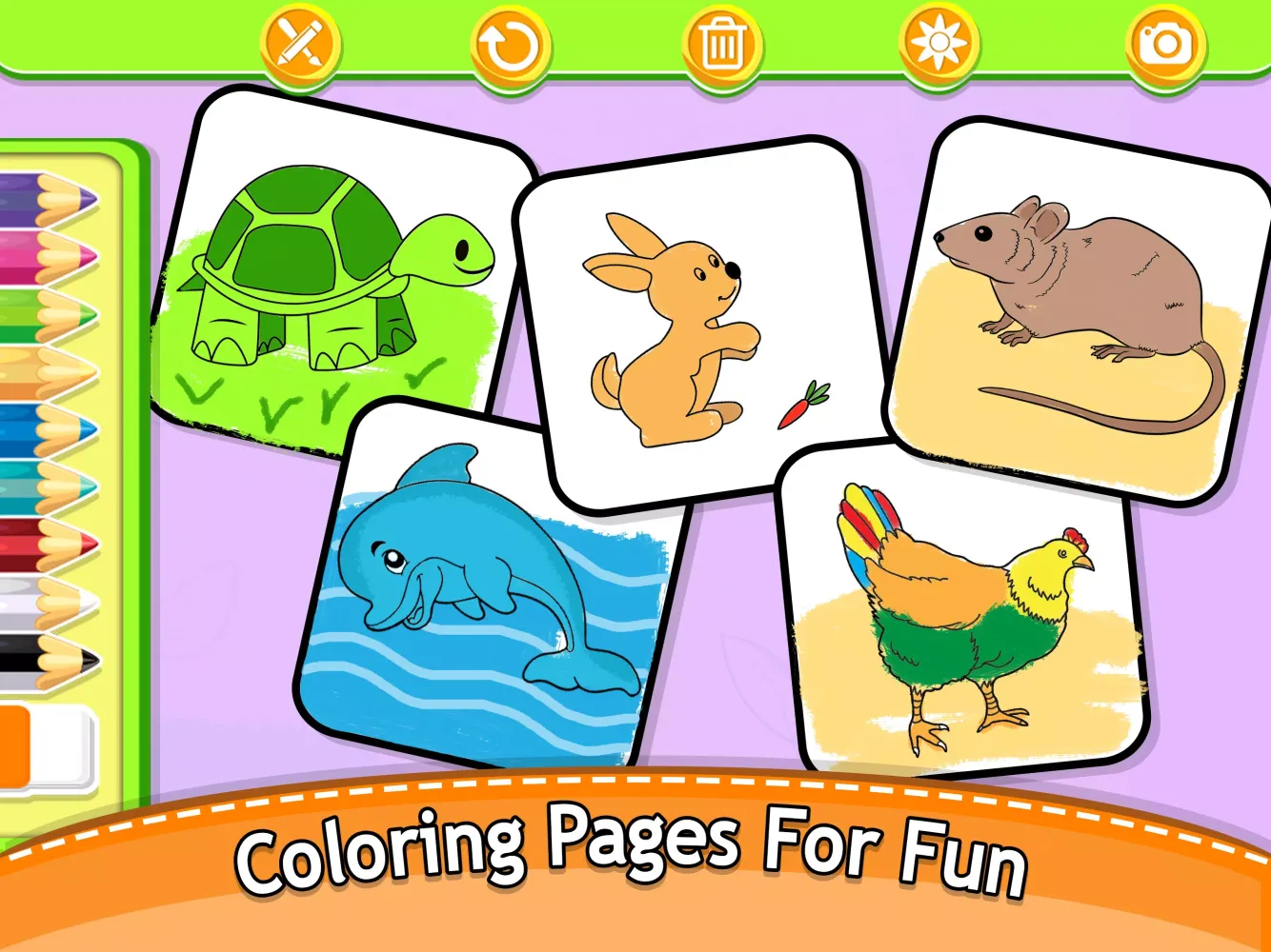 Tangkapan layar Kids Music piano - games