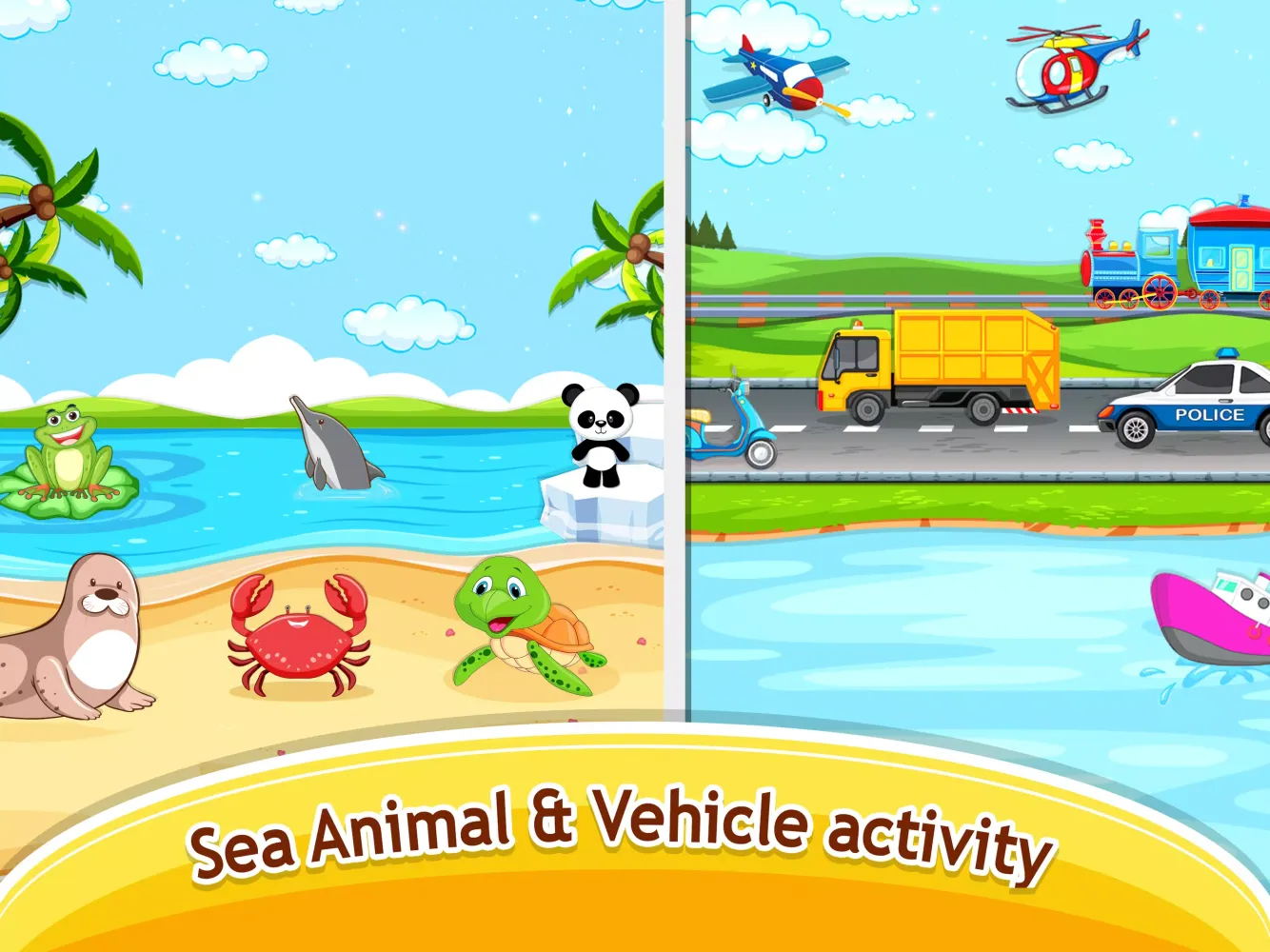 Tangkapan layar Kids Music piano - games