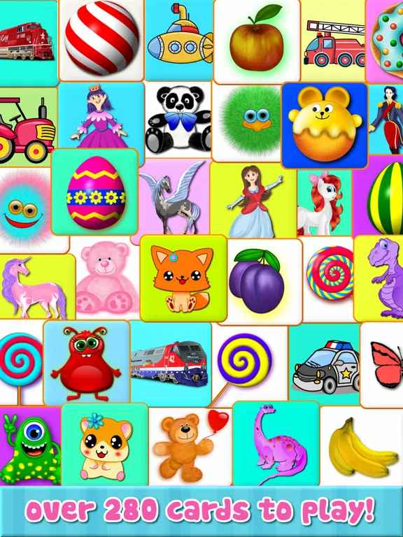 Memory Match Brain Trainer iPad  Screenshots