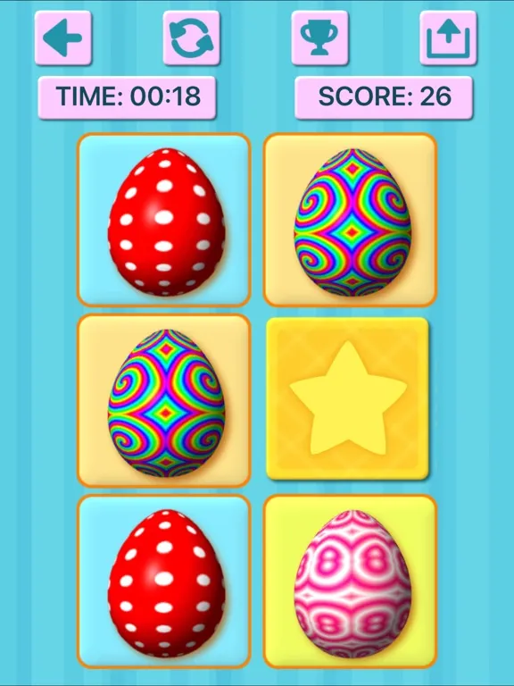 Memory Match Brain Trainer iPad  Screenshots