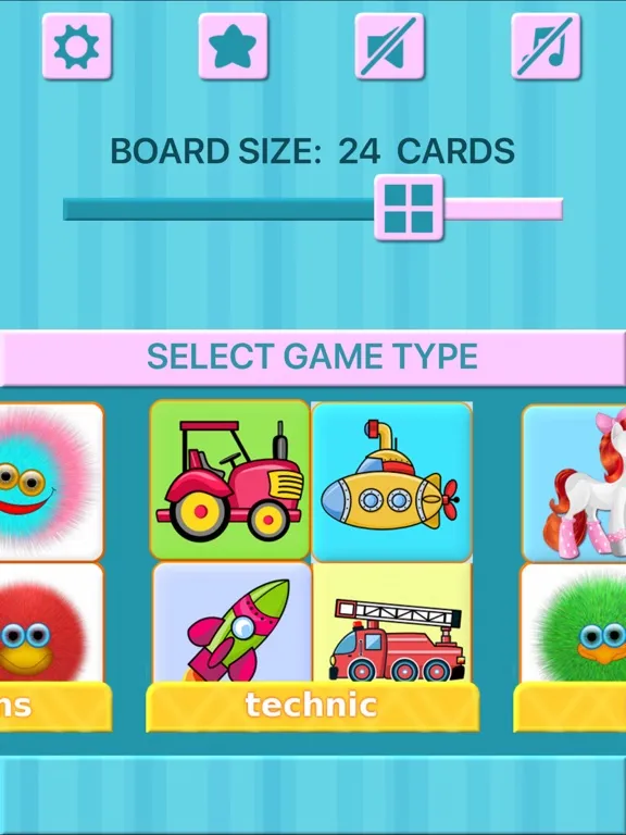 Memory Match Brain Trainer iPad  Screenshots