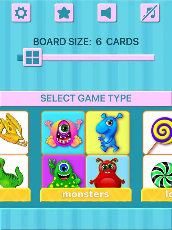 Memory Match Brain Trainer iPad  Screenshots