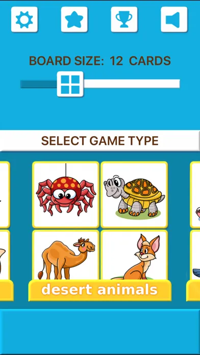 Animal Memory Matching Games应用截图
