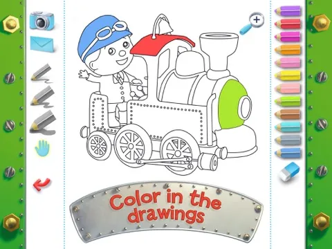 Wayne's train - Little Boy - Discovery iPad  Screenshots