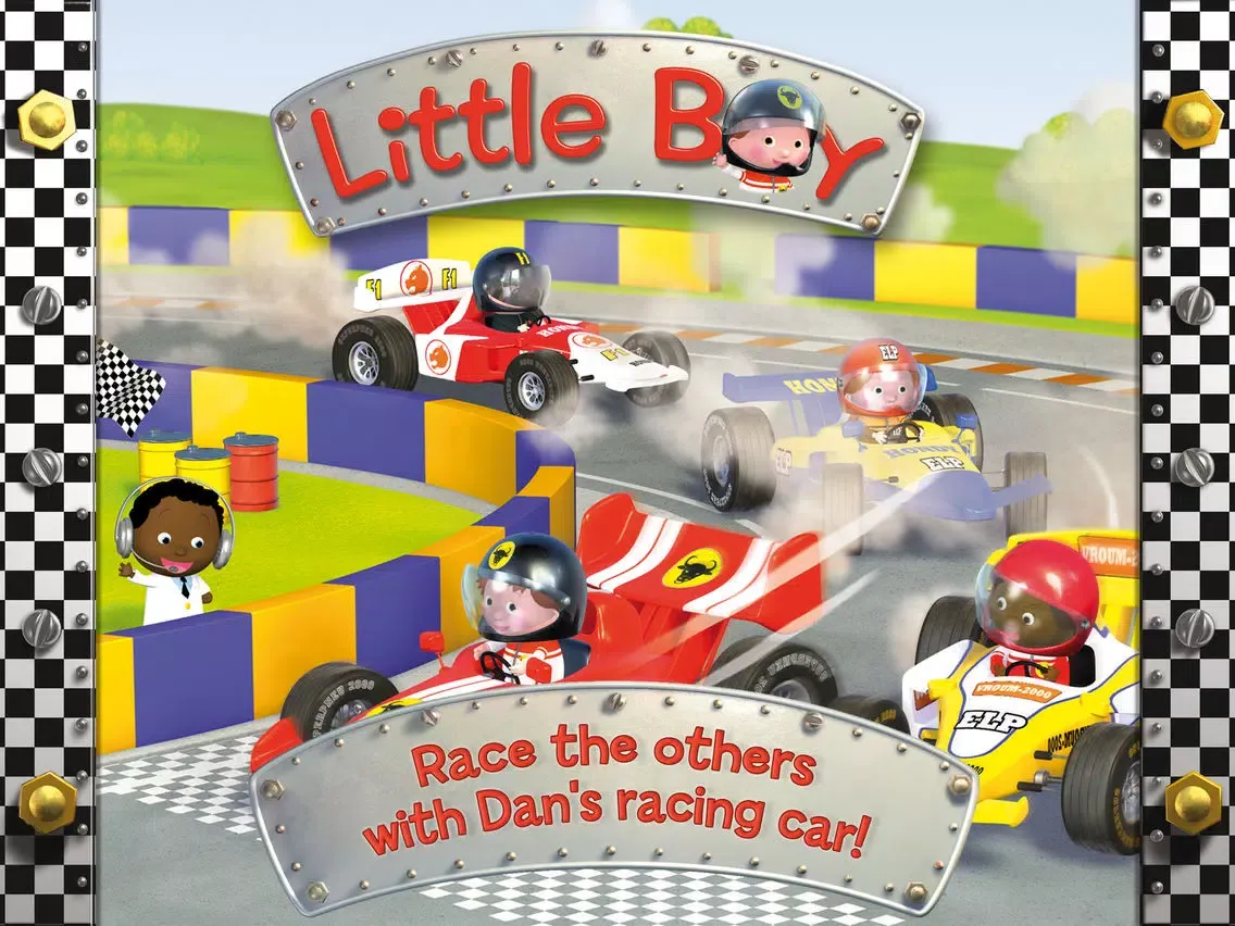 Captures d'écran de Dan's racing car - Little Boy iPad 