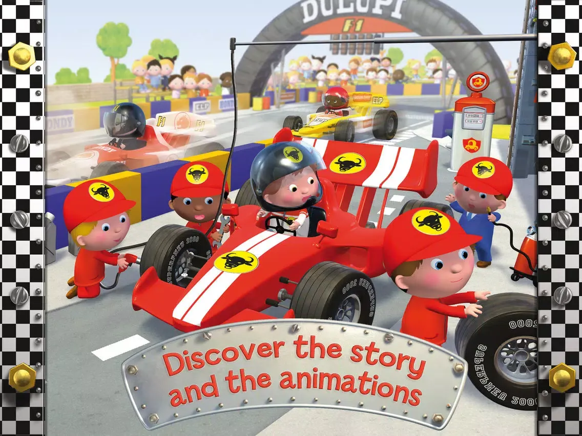 Captures d'écran de Dan's racing car - Little Boy iPad 