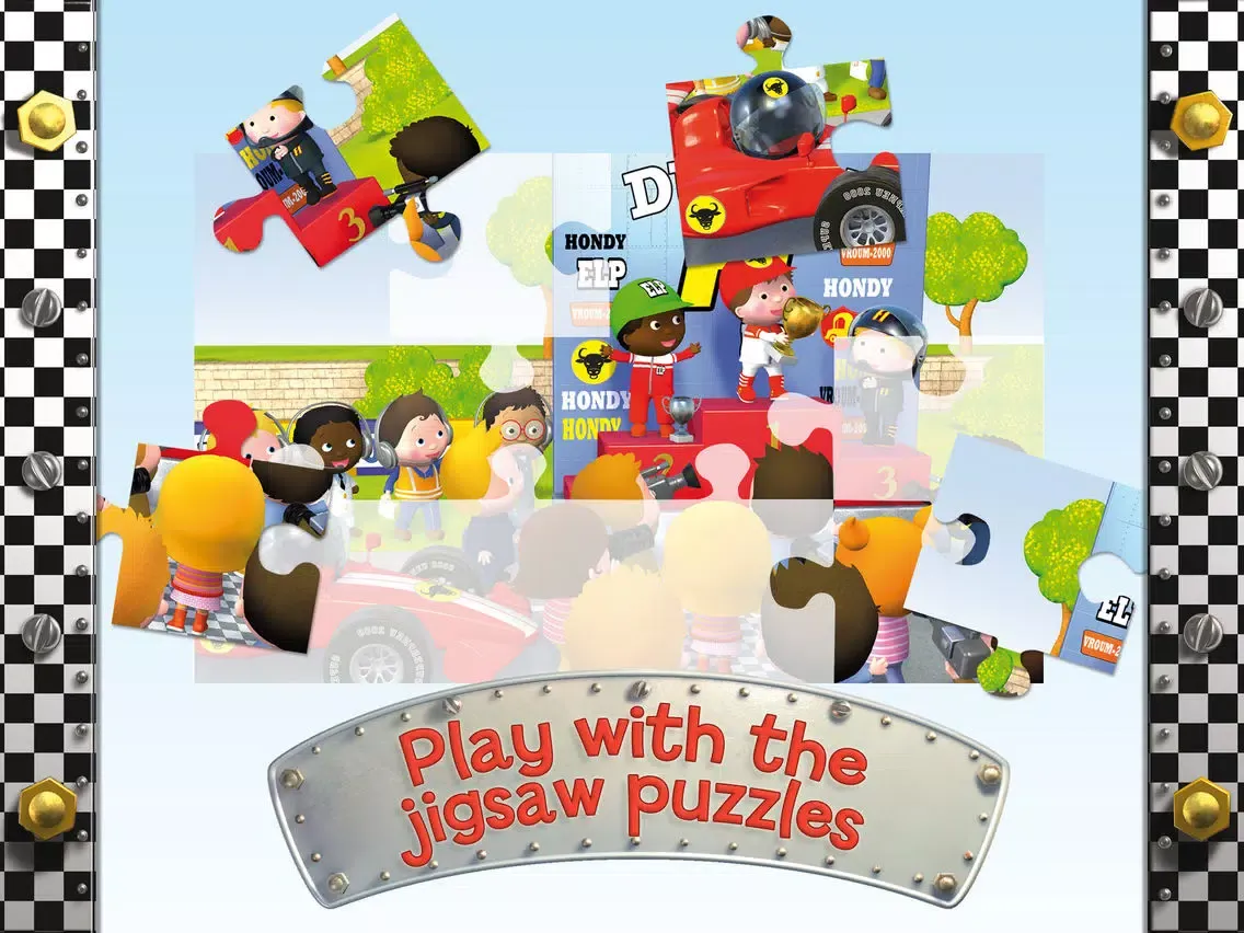 Captures d'écran de Dan's racing car - Little Boy iPad 