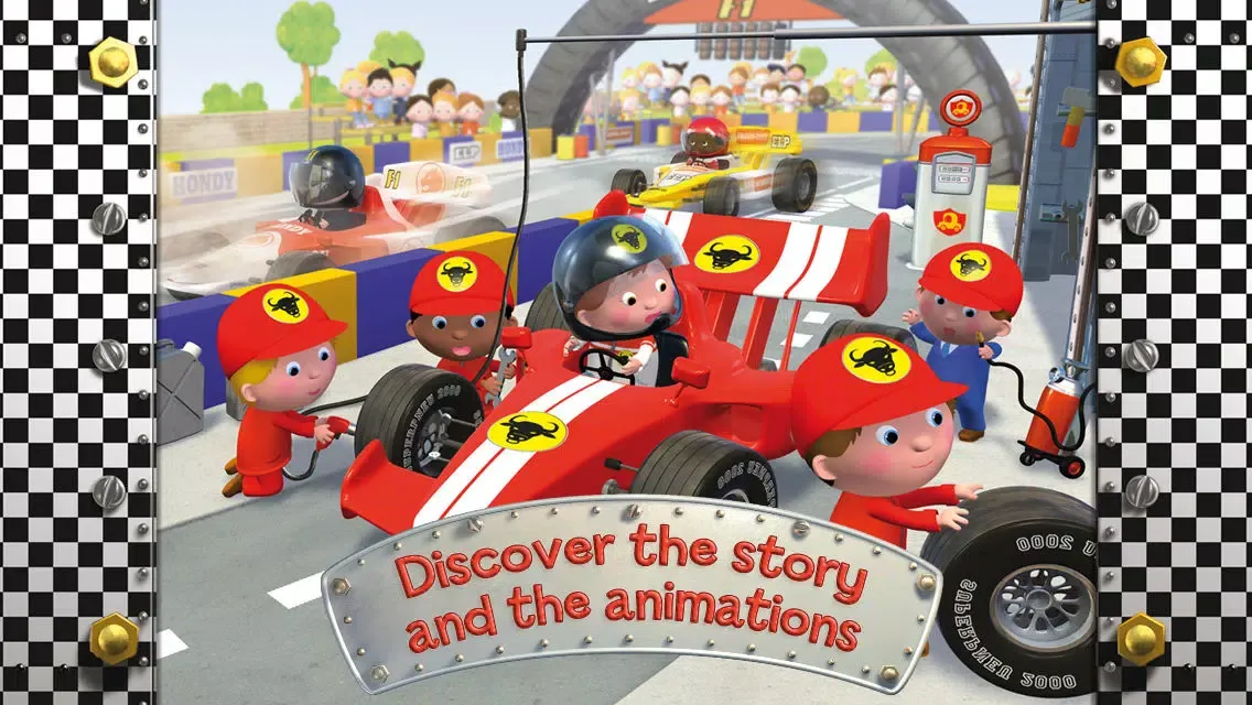 Captures d'écran de Dan's racing car - Little Boy