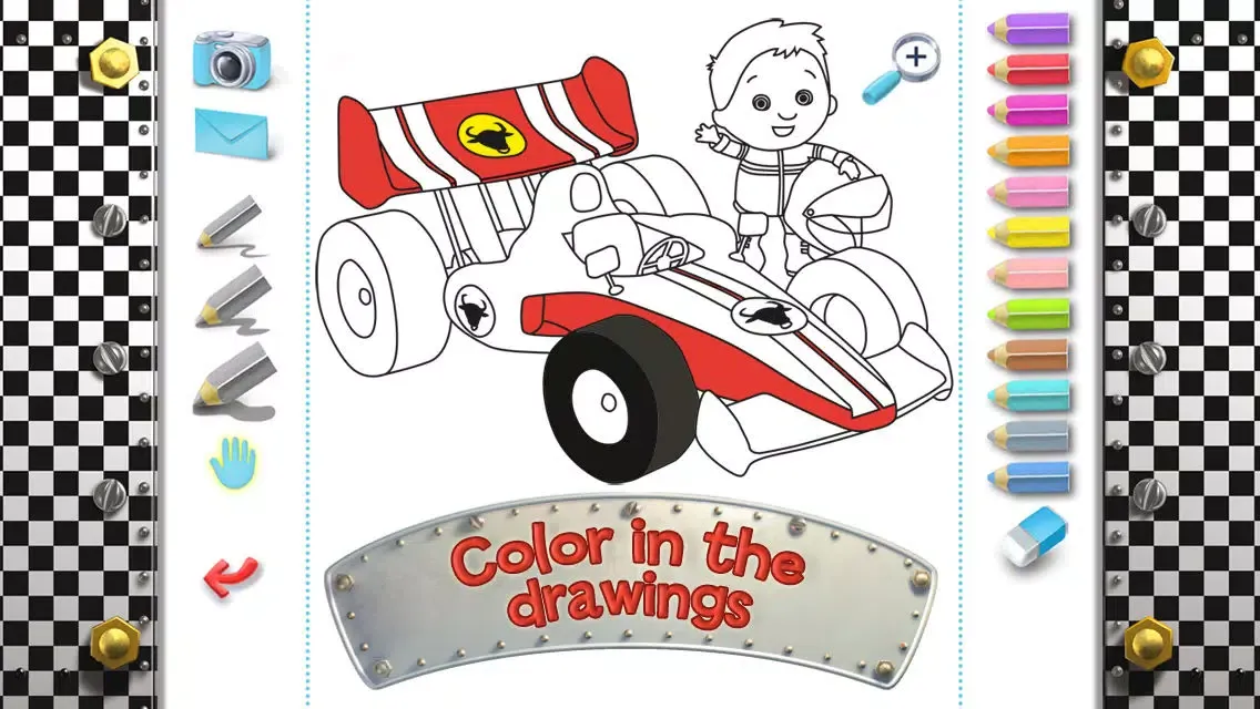 Captures d'écran de Dan's racing car - Little Boy