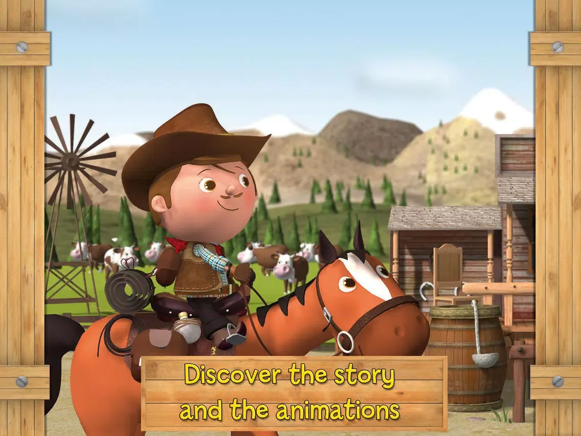 The cow-boy - Little Hero iPad  স্ক্রিনশট