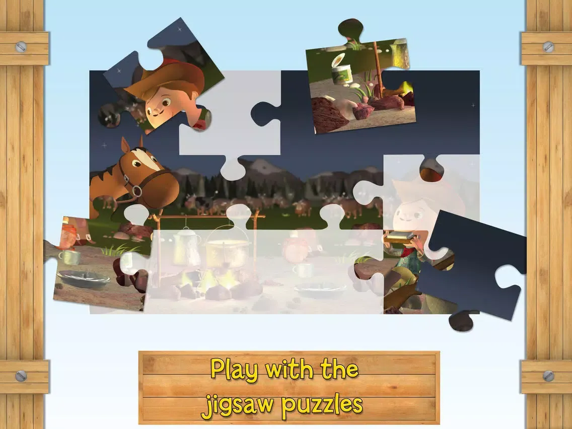 The cow-boy - Little Hero iPad  স্ক্রিনশট