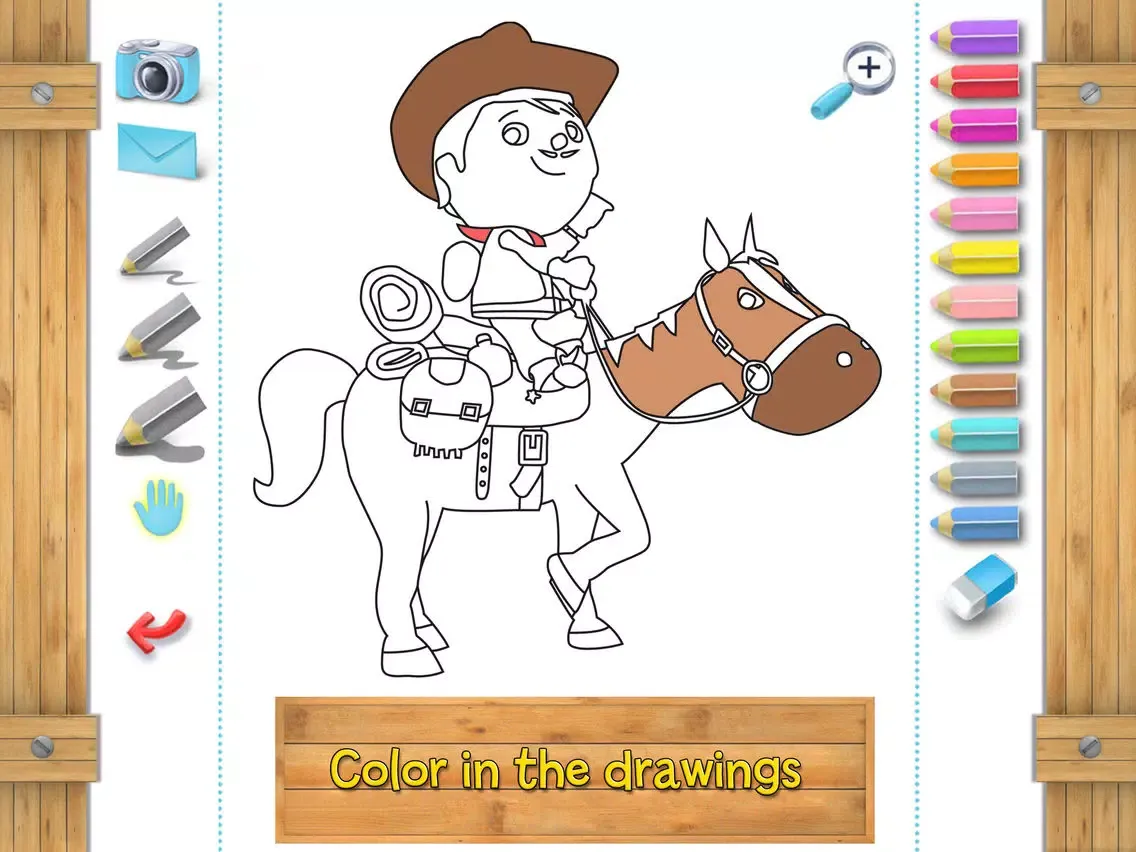 The cow-boy - Little Hero iPad  স্ক্রিনশট