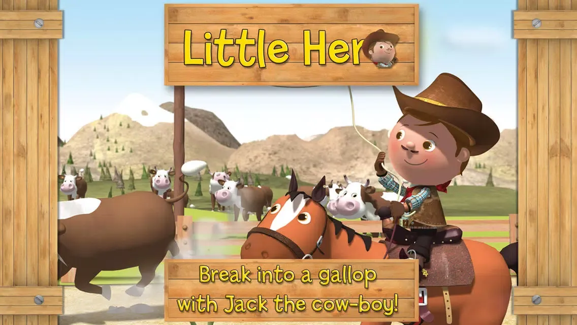 The cow-boy - Little Hero স্ক্রিনশট