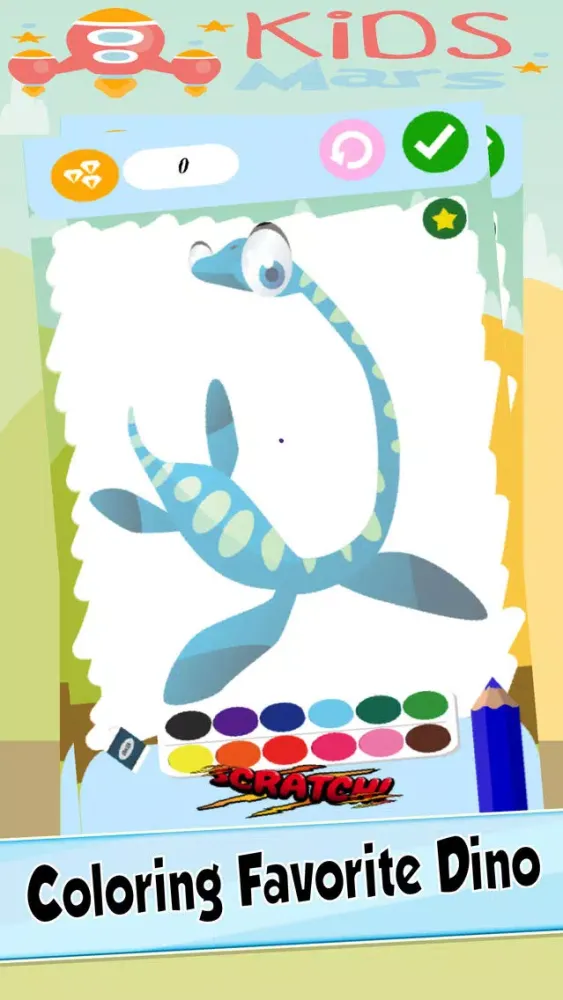 Скриншоты Dino Hunter Coloring Sea Dinosaur Edition