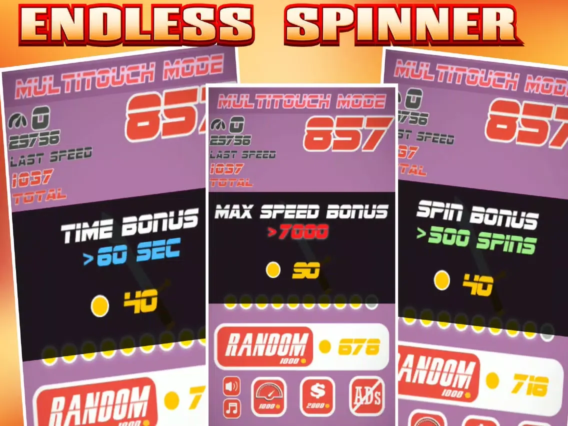 Скриншоты Fidget Knife Spinner iPad 