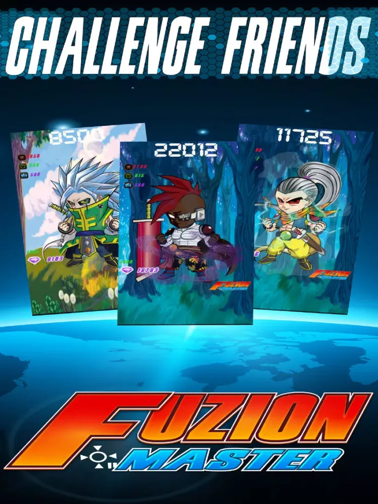 Скриншоты FUZION Master - Battle Dragon Warrior Games iPad 
