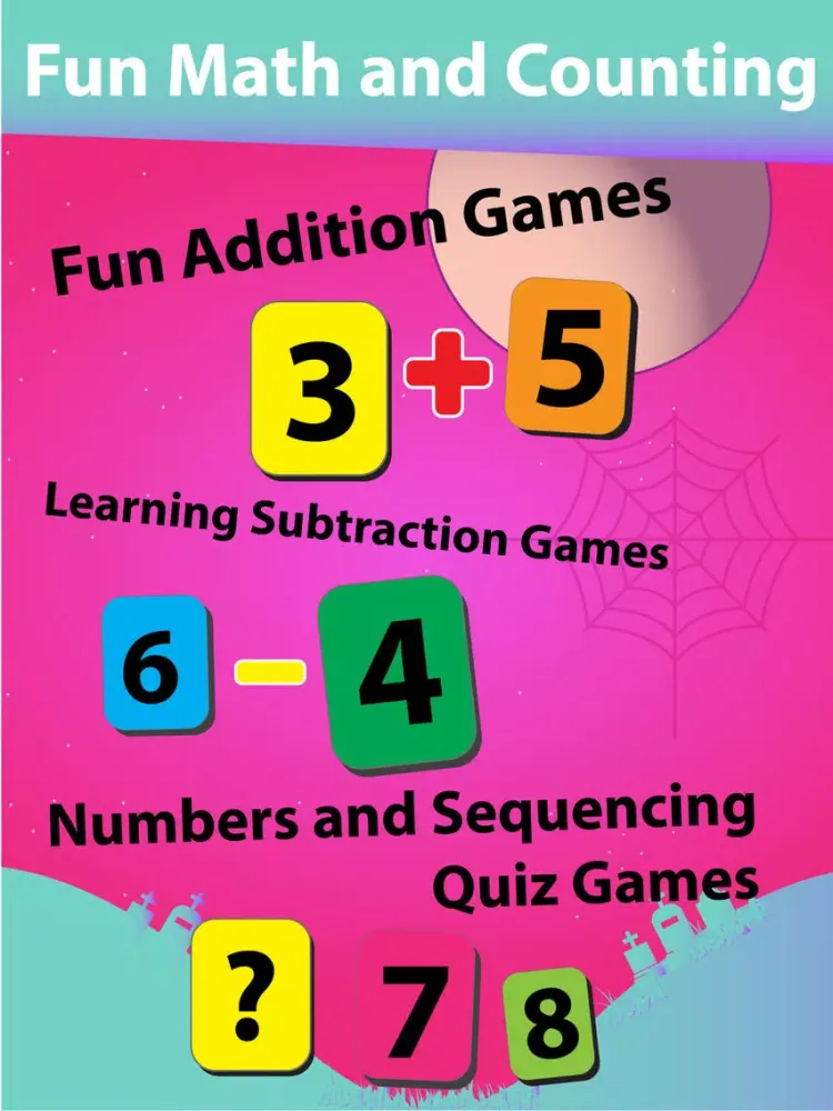 Capturas de pantalla de +1 to 10 Halloween Math iPad 
