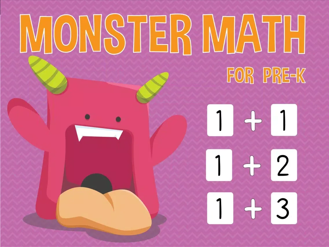 صور Monster Math Games : addition and subtraction games for kids iPad 
