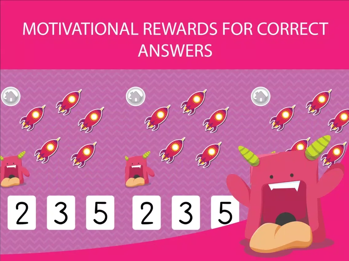 صور Monster Math Games : addition and subtraction games for kids iPad 
