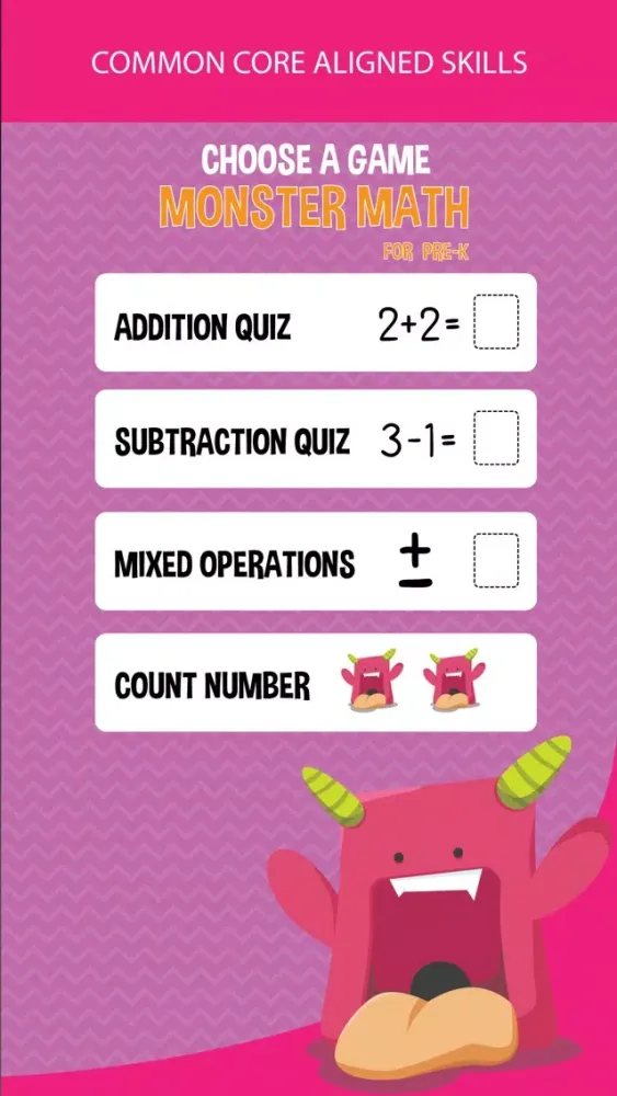 صور Monster Math Games : addition and subtraction games for kids