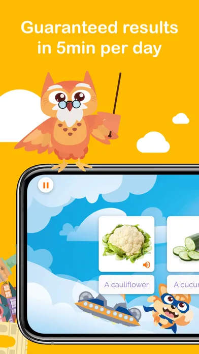 Captures d'écran de Holy Owly English for kids