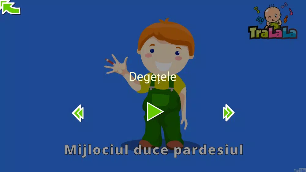 Capturas de tela do Cantece pentru copii