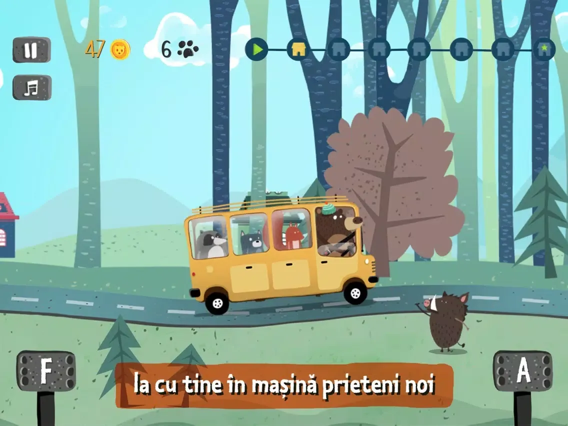 Plimbă Ursul iPad  Screenshots