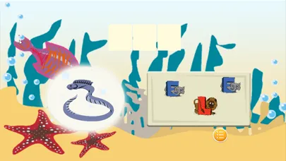 Capturas de tela do Kids Spelling Sea Animals