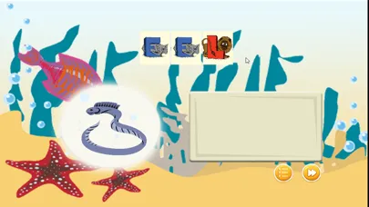 Capturas de tela do Kids Spelling Sea Animals