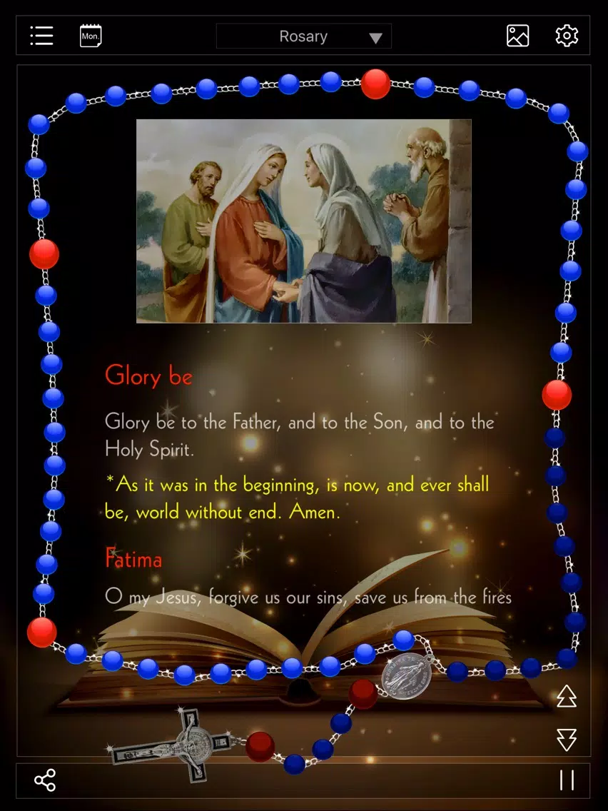 Screenshot di Catholic Apps (Rosary, Divine Mercy, Prayer) iPad 