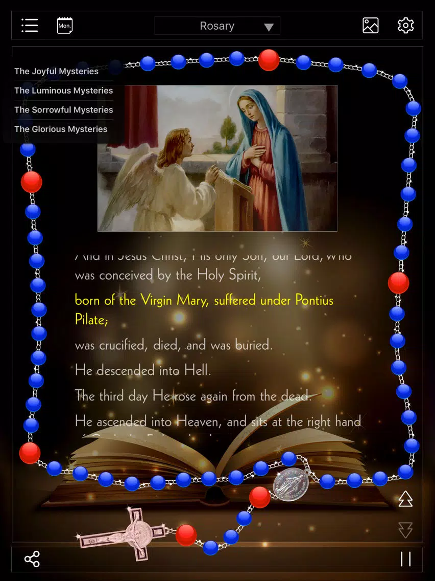 Screenshot di Catholic Apps (Rosary, Divine Mercy, Prayer) iPad 