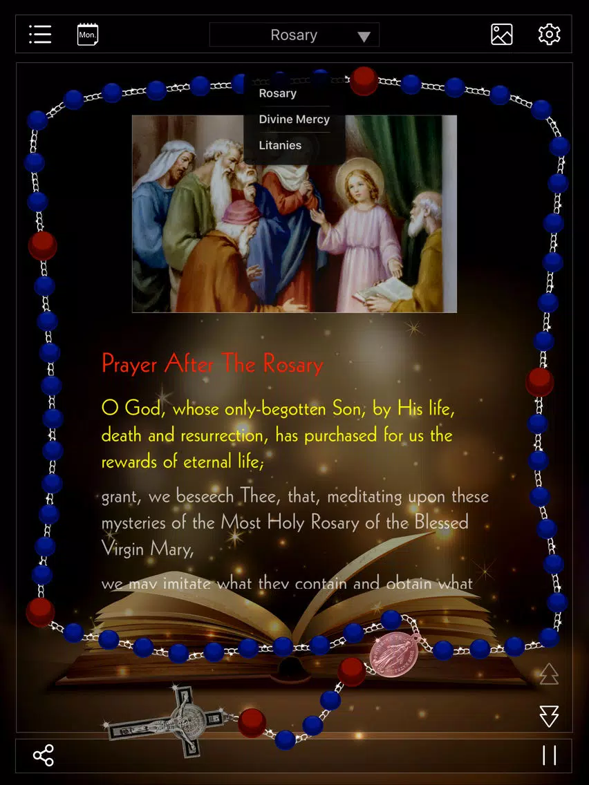 Screenshot di Catholic Apps (Rosary, Divine Mercy, Prayer) iPad 