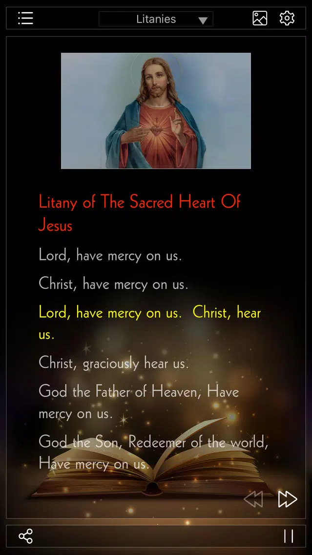 Screenshot di Catholic Apps (Rosary, Divine Mercy, Prayer)