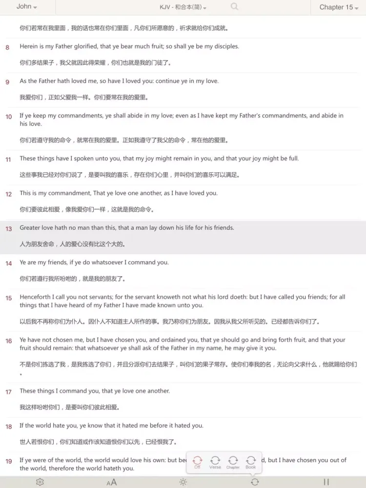 Bibles -(KJV, NIV, NRSV, RSV, ASV, NASV for Study) iPad  स्क्रीनशॉट