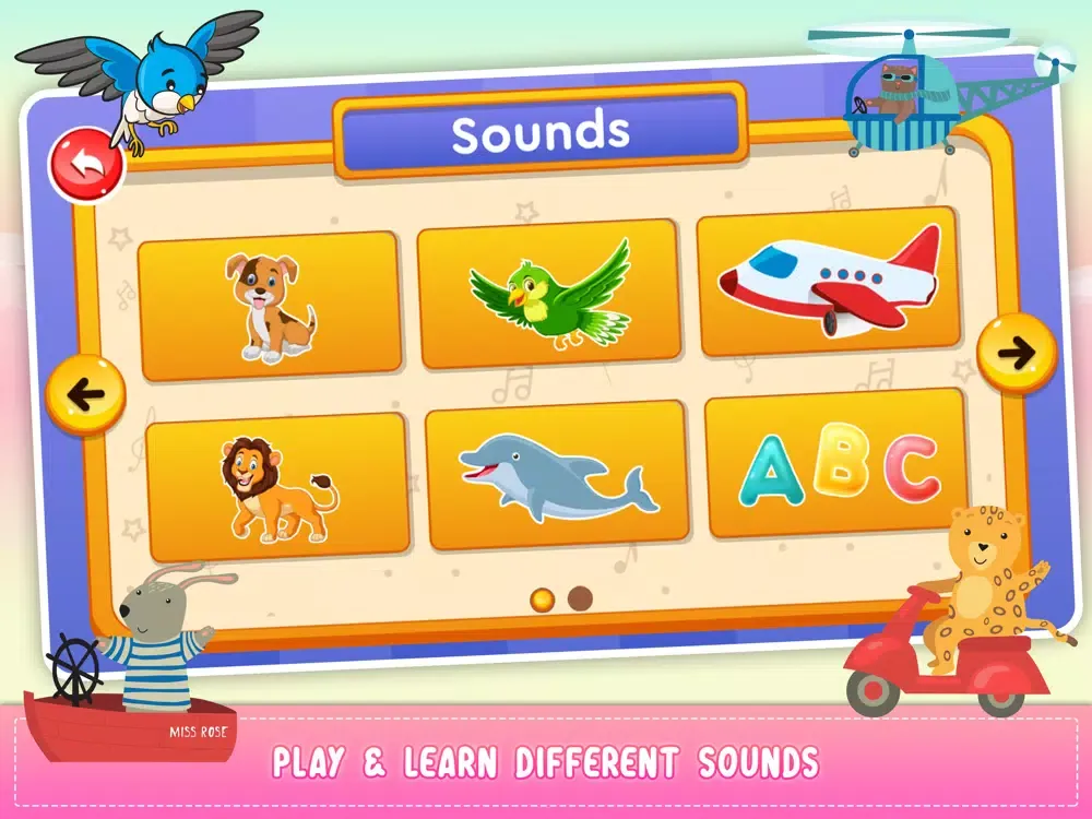 Capturas de tela do Kids piano: Animal Sounds iPad 